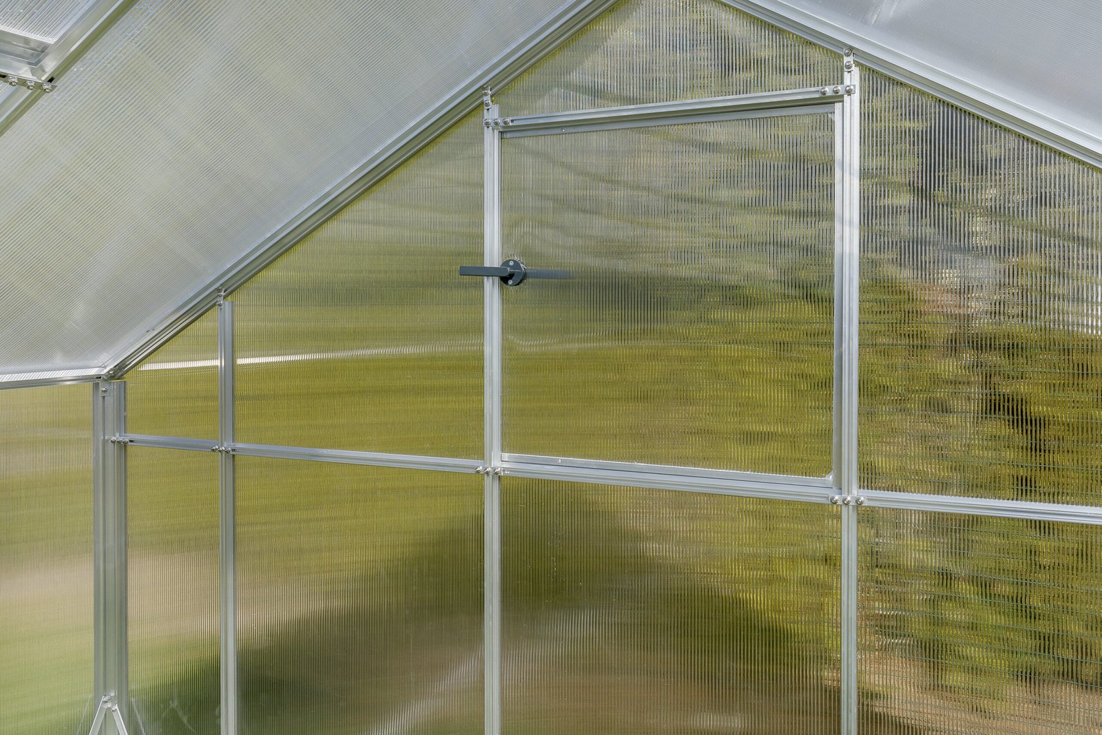 Aliuminis SANUS šiltnamis (Plotis 2,2 m.) su polikarbonato danga - Image 7